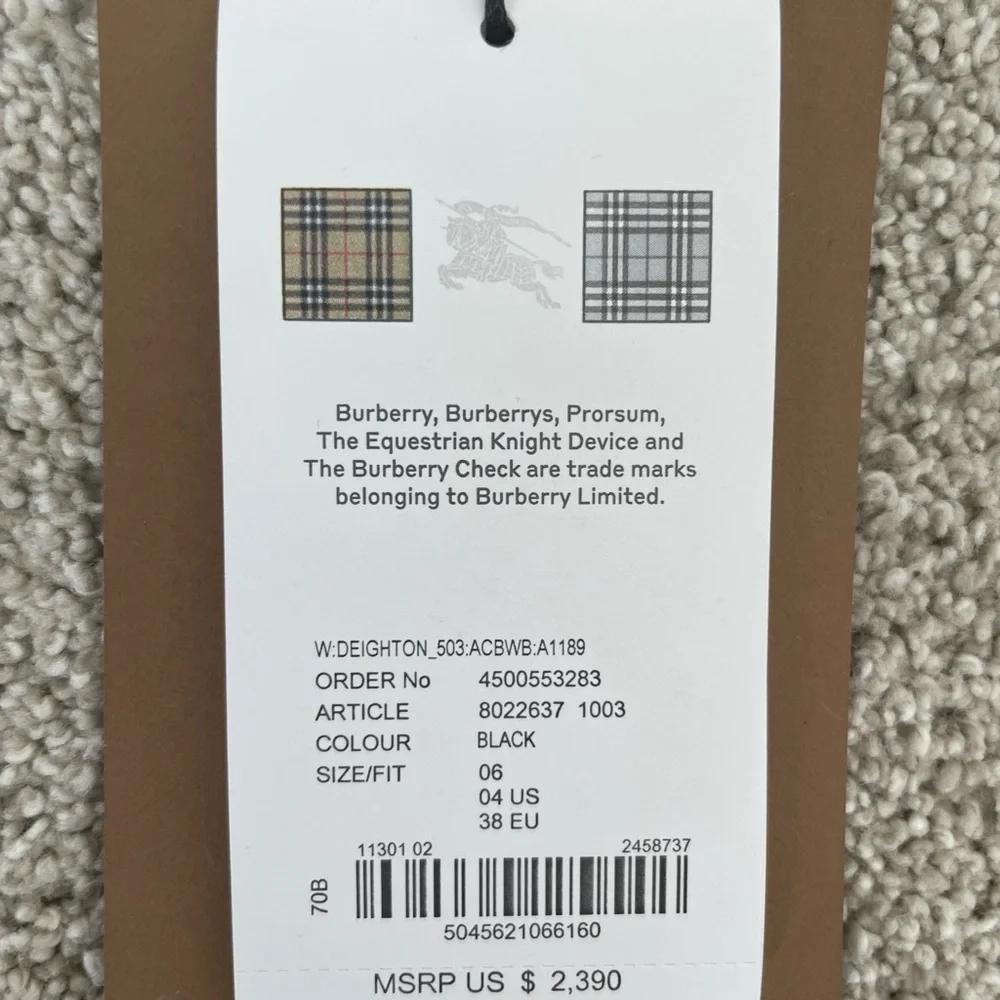 Burberry Light Tan Trench Coat - Picture 10 of 16